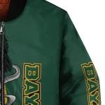 baylor bears spooky grin green bomber jacket best selling