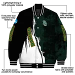 baylor bears torn texture print green black varsity jacket best selling