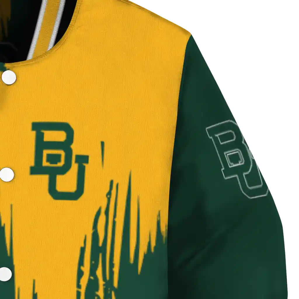 baylor bears urban mark green varsity jacket premium grade baylor bears urban mark green varsity jacket premium grade