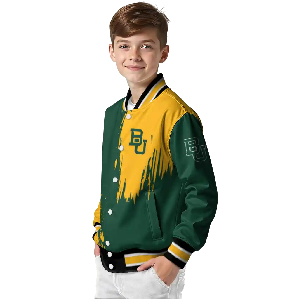 baylor bears urban mark green varsity jacket trendy baylor bears urban mark green varsity jacket trendy