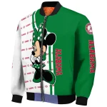 boston celtics minnie mouse green bomber jacket best selling