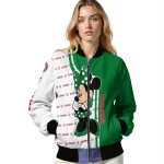 boston celtics minnie mouse green bomber jacket best selling
