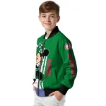 boston celtics minnie mouse green bomber jacket best selling