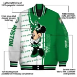 boston celtics minnie mouse green varsity jacket best selling