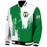 boston celtics urban mark green varsity jacket best selling