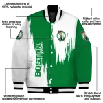 boston celtics urban mark green varsity jacket best selling