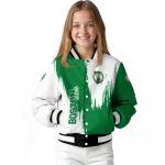 boston celtics urban mark green varsity jacket best selling