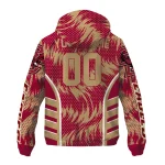 boston college eagles dynamic heat wave maroon windbreaker jacket best selling