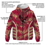 boston college eagles dynamic heat wave maroon windbreaker jacket best selling
