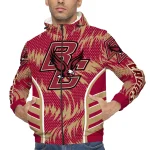 boston college eagles dynamic heat wave maroon windbreaker jacket best selling