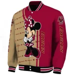 boston college eagles minnie mouse maroon varsity jacket best selling