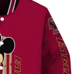 boston college eagles minnie mouse maroon varsity jacket best selling