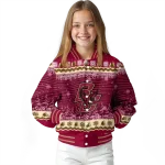 boston college eagles snowy pines maroon varsity jacket best selling