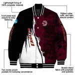boston college eagles torn texture print maroon black varsity jacket best selling