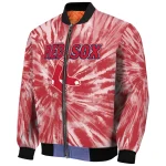 boston red sox dynamic rings red bomber jacket best selling