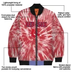 boston red sox dynamic rings red bomber jacket best selling