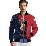 boston red sox minnie mouse red bomber jacket best selling
