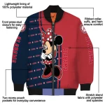 boston red sox minnie mouse red bomber jacket best selling