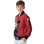 boston red sox minnie mouse red bomber jacket best selling