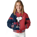 boston red sox snoopy attitude red varsity jacket best selling