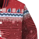 boston red sox snowy pines red varsity jacket best selling