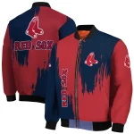 boston red sox urban mark red bomber jacket best selling