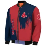 boston red sox urban mark red bomber jacket best selling