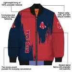 boston red sox urban mark red bomber jacket best selling