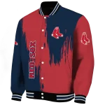 boston red sox urban mark red varsity jacket best selling