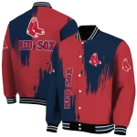 boston red sox urban mark red varsity jacket best selling