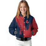 boston red sox urban mark red varsity jacket best selling