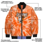 bowling green falcons dynamic rings orange bomber jacket best selling