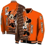 bowling green falcons minnie mouse orange varsity jacket best selling