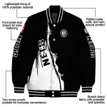 brooklyn nets edgy scratch effect black varsity jacket best selling