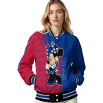 buffalo bills minnie mouse blue varsity jacket best selling