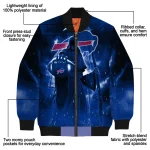buffalo bills shadow reaper blue bomber jacket best selling