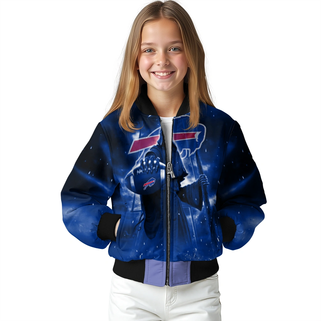 buffalo bills shadow reaper blue bomber jacket top rated buffalo bills shadow reaper blue bomber jacket top rated