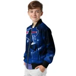 buffalo bills shadow reaper blue bomber jacket best selling