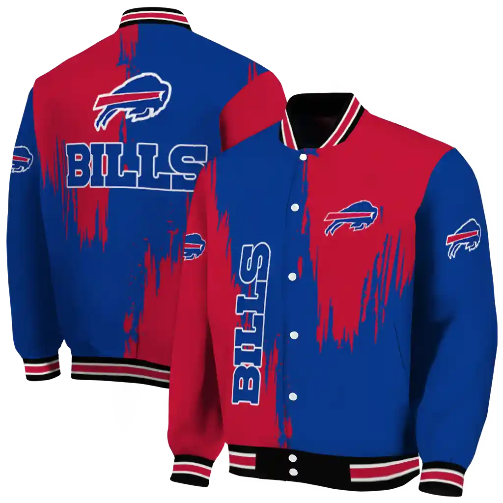 buffalo bills urban mark blue varsity jacket fashion forward buffalo bills urban mark blue varsity jacket fashion forward