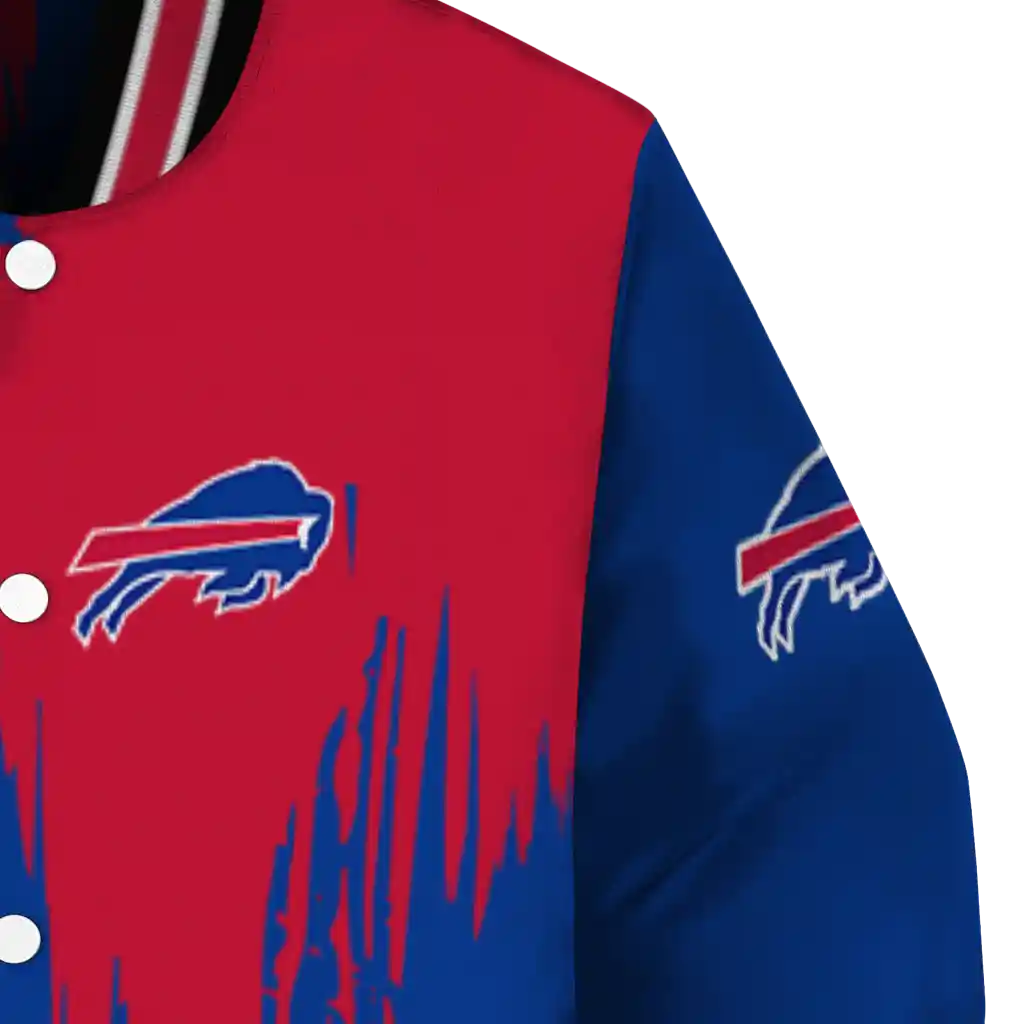 buffalo bills urban mark blue varsity jacket premium grade buffalo bills urban mark blue varsity jacket premium grade