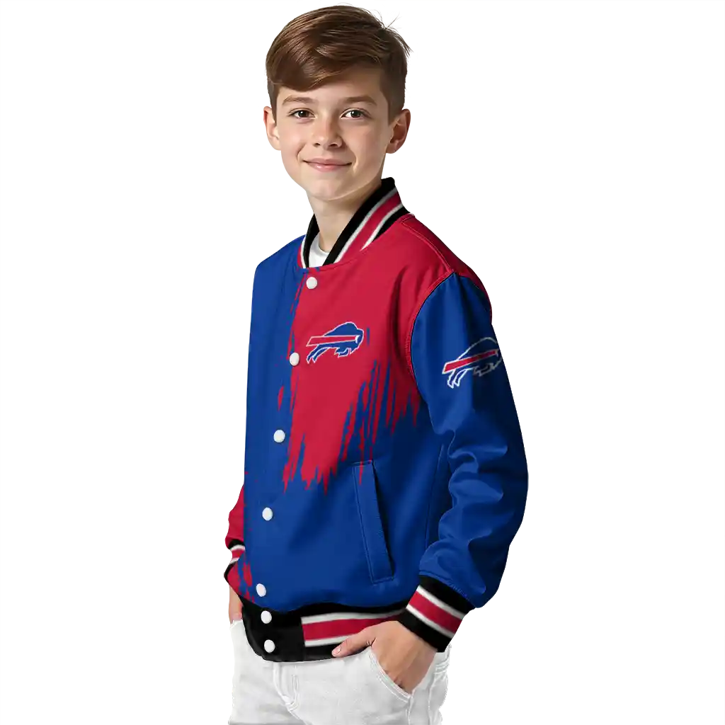 buffalo bills urban mark blue varsity jacket trendy buffalo bills urban mark blue varsity jacket trendy