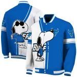 buffalo bulls snoopy attitude royal blue varsity jacket best selling