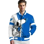 buffalo bulls snoopy attitude royal blue varsity jacket best selling