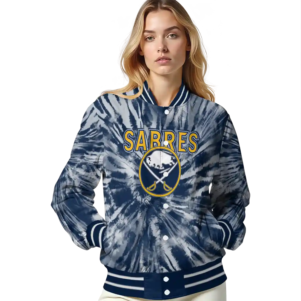buffalo sabres dynamic rings navy blue varsity jacket latest model buffalo sabres dynamic rings navy blue varsity jacket latest model