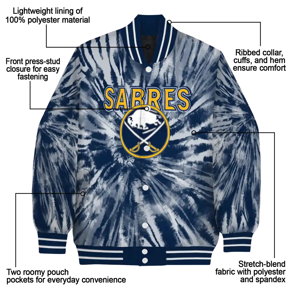 buffalo sabres dynamic rings navy blue varsity jacket new arrival buffalo sabres dynamic rings navy blue varsity jacket new arrival