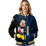 buffalo sabres mickey mouse navy blue varsity jacket best selling