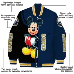 buffalo sabres mickey mouse navy blue varsity jacket best selling