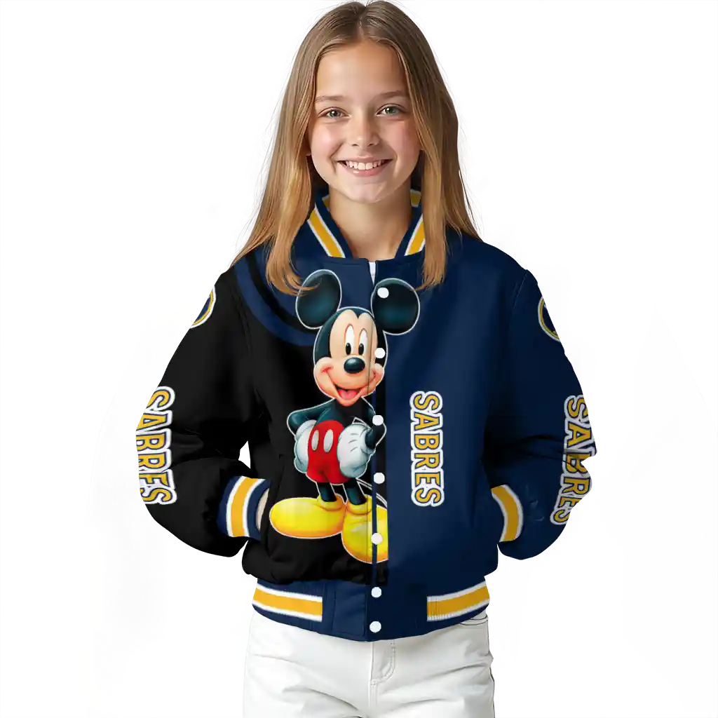 buffalo sabres mickey mouse navy blue varsity jacket top rated buffalo sabres mickey mouse navy blue varsity jacket top rated