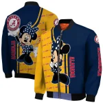 buffalo sabres minnie mouse navy blue bomber jacket best selling