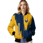 buffalo sabres urban mark navy blue bomber jacket best selling